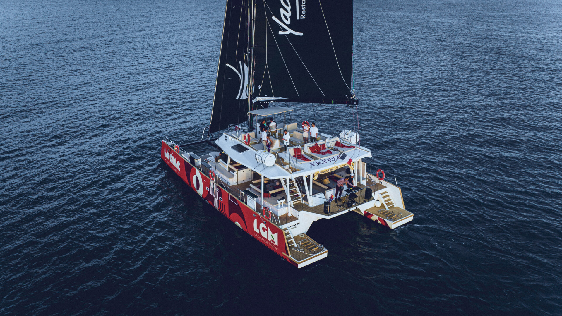 Catamaran dans le sud de la France - Lucile Expérience sorties en mer à la Grande Motte