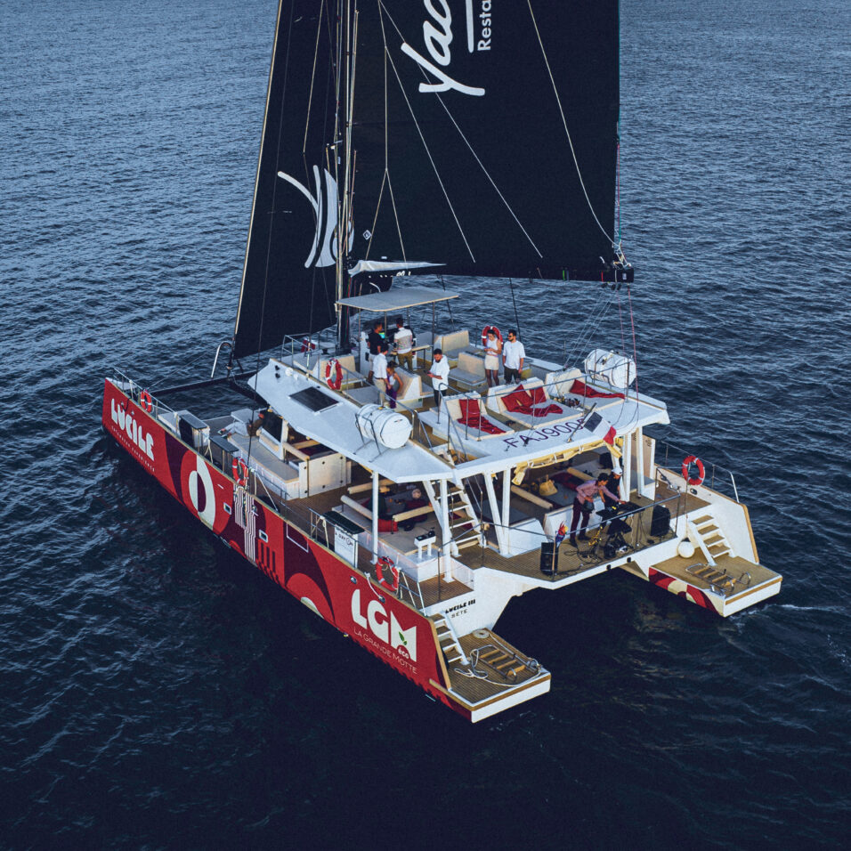 Catamaran dans le sud de la France - Lucile Expérience sorties en mer à la Grande Motte