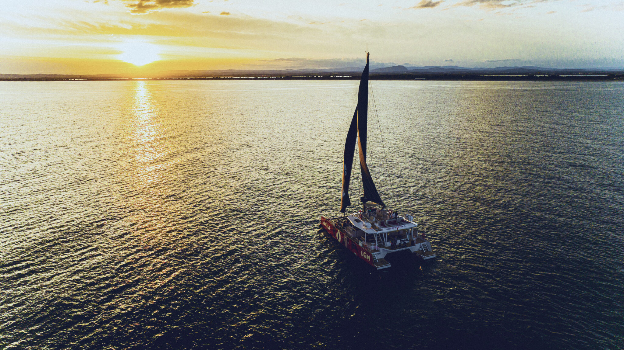 Catamaran Lucile à la Grande Motte sorties en bateau Sunset Experience Coucher de soleil