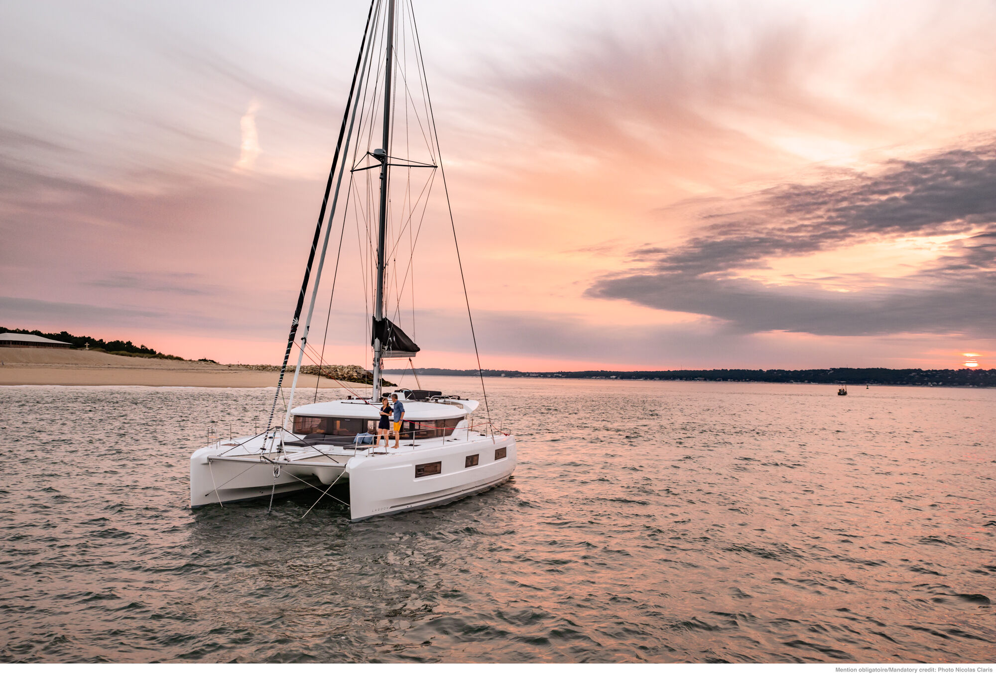 privatisation catamaran luxe à la Grande Motte