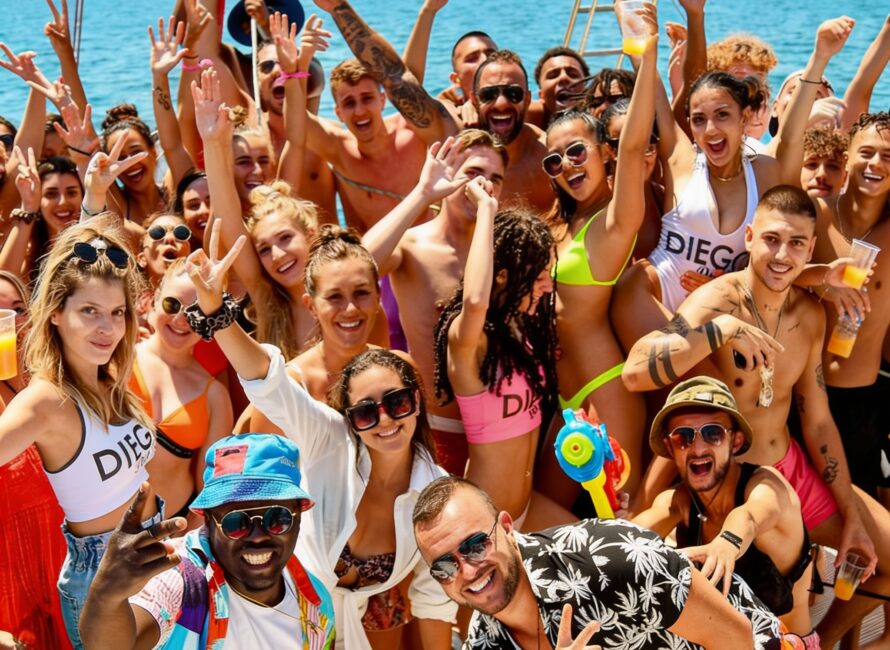 Famous Boat Party Catamaran Lucile sorties en mer à la Grande Motte